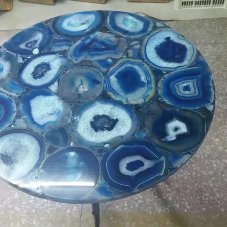 Round Agate Table Top (3) Round Agate Table Top (3)