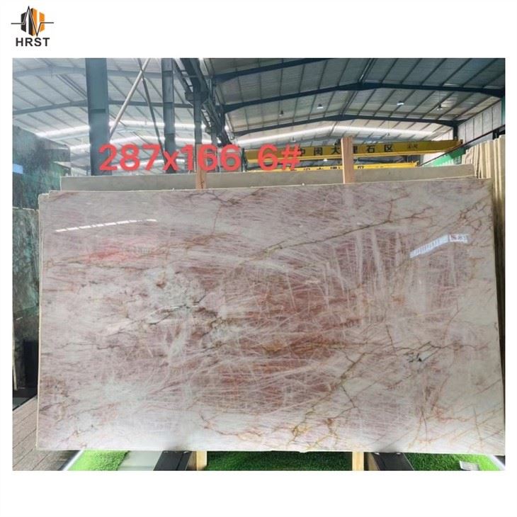 Cristallo Pink Quartzite Table