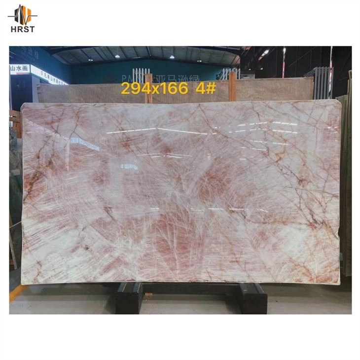 Cristallo Pink Quartzite Table