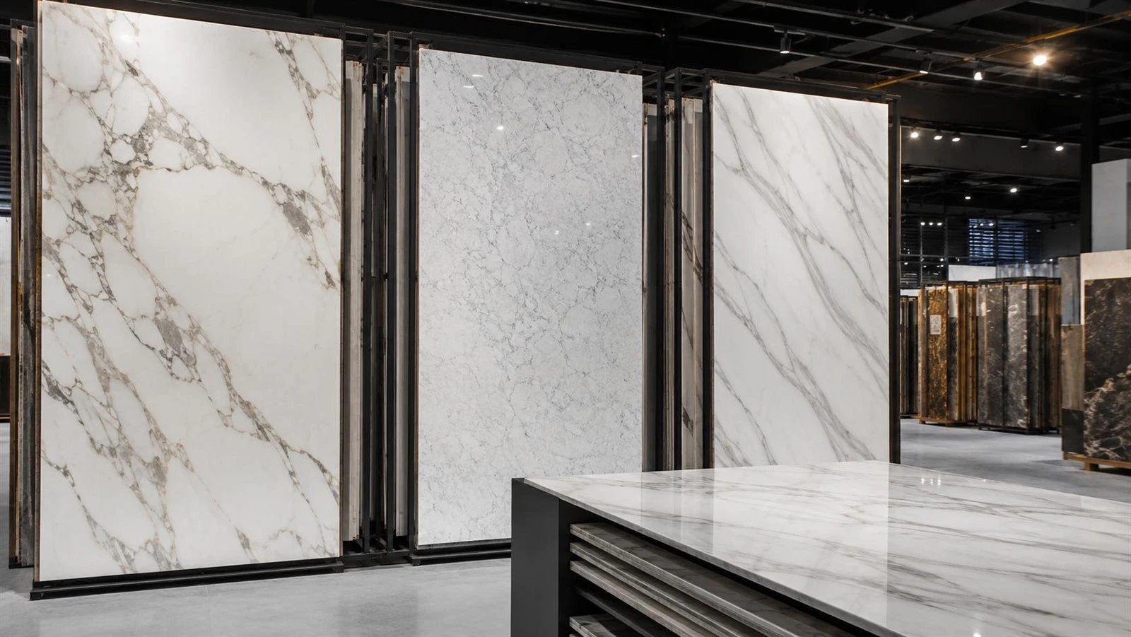 white-marble-slab-selection-villa-project white-marble-slab-selection-villa-project