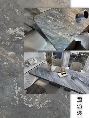 Blue Gold Sand Marble Blue Gold Sand Marble